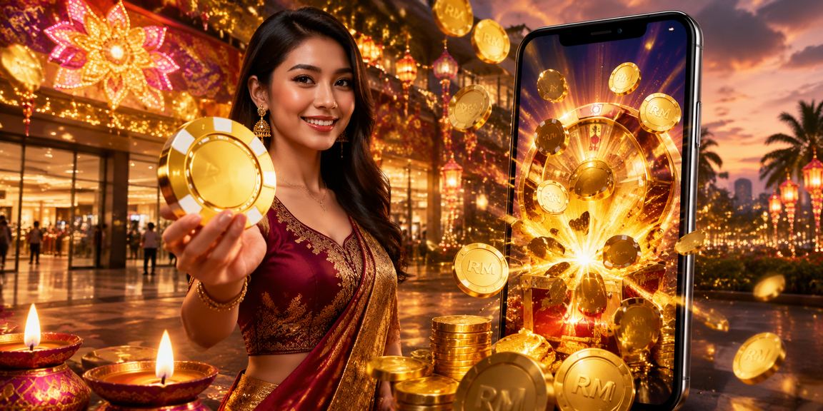 Pemain Malaysia mengakses aplikasi kasino jackpot dalam talian melalui telefon pintar